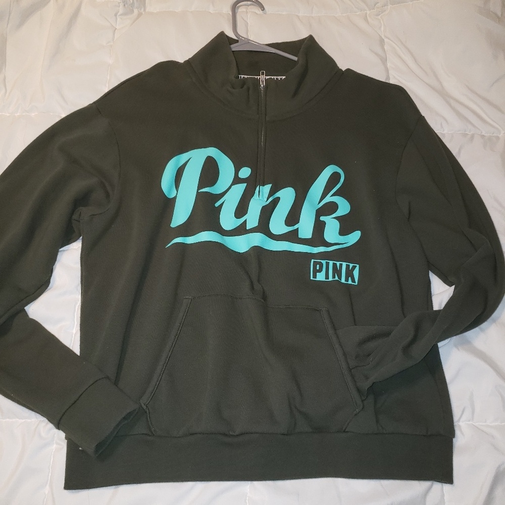 Dark Green Quarter Zip